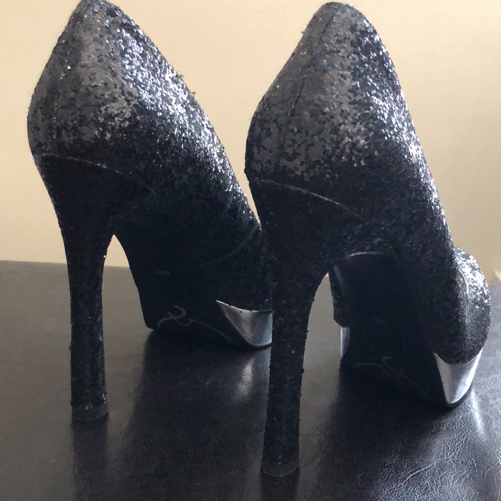 Joan & David Glittered platform heels - Picture 3 of 9